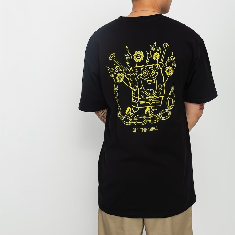 VANS X SpongeBob Tee NWT